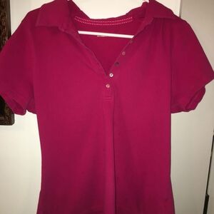 Women's Short-Sleeve Polo Shirt (SIZE M)